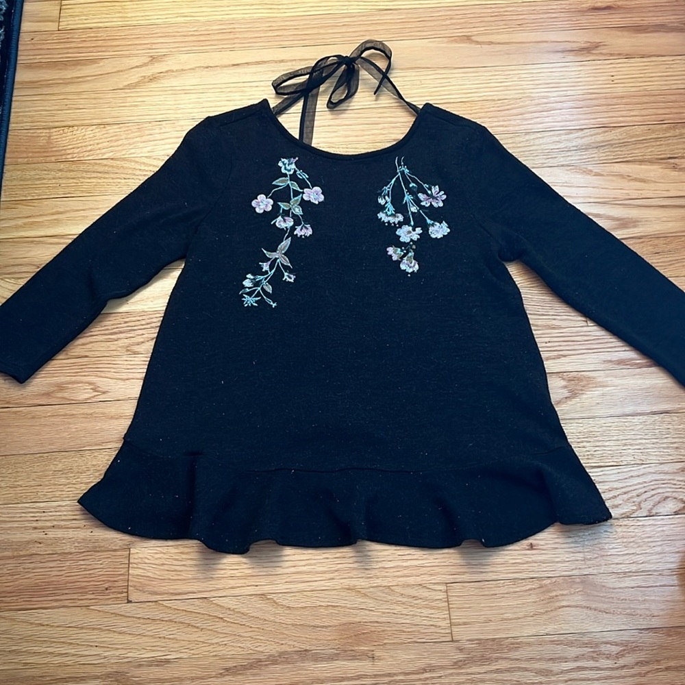 Lauren Conrad Peplum Top